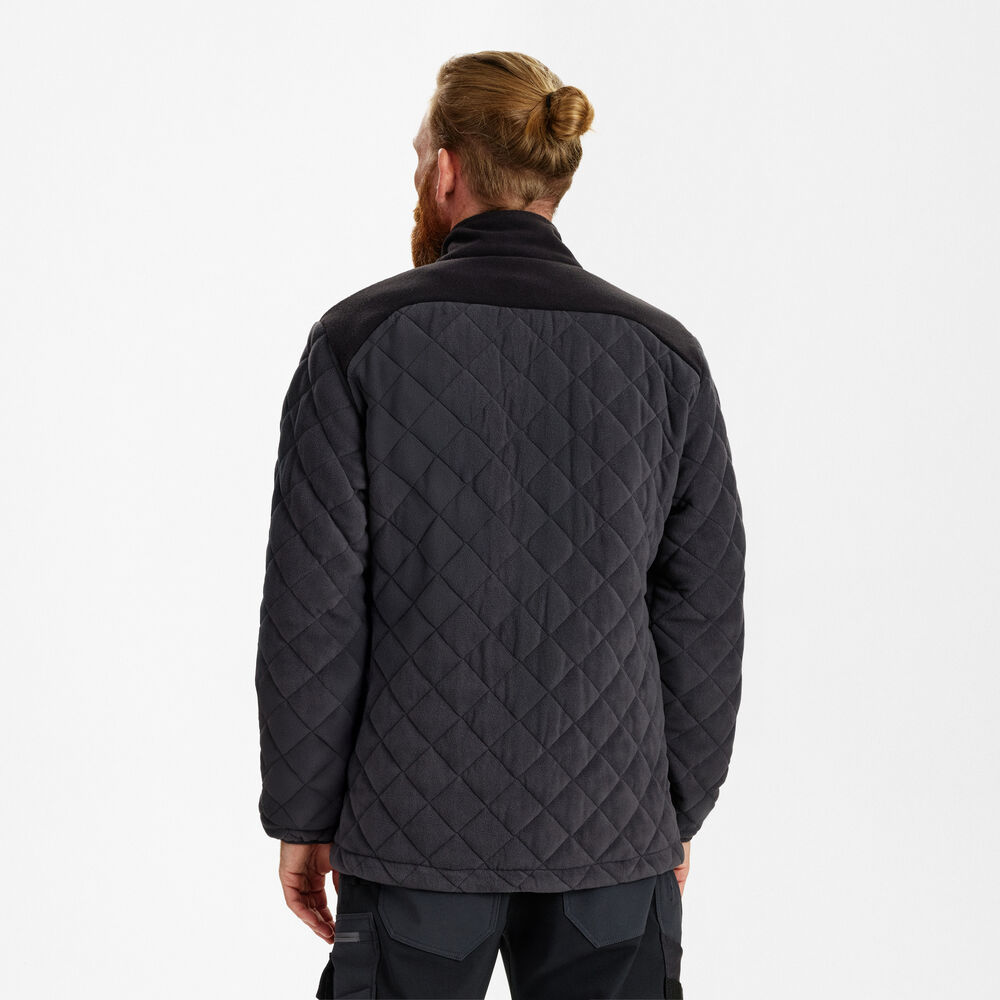 Entire Gesteppte Fleecejacke 