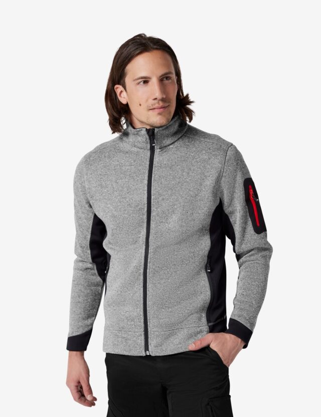 ORIGINAL FHB® Strick-Fleece Jacke CHRISTOPH