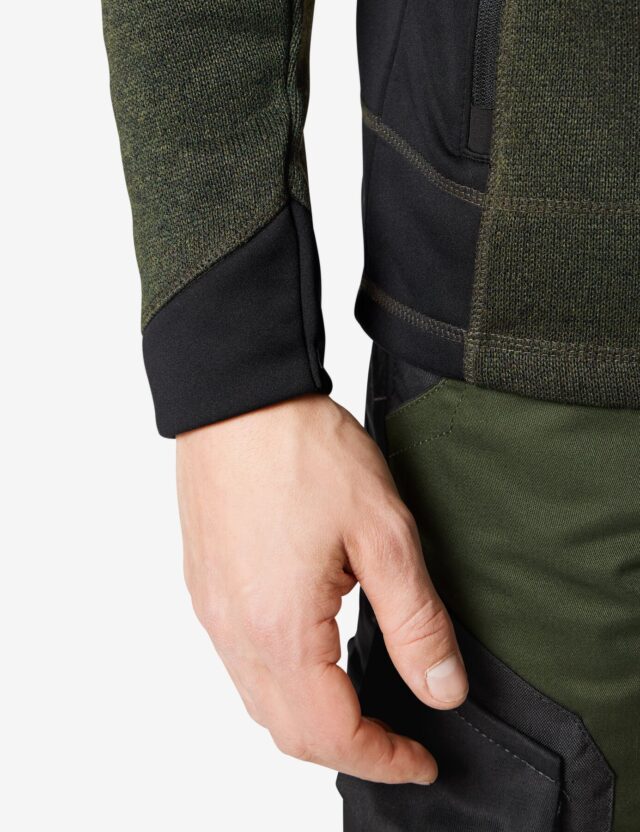 ORIGINAL FHB® Strick-Fleece Jacke CHRISTOPH