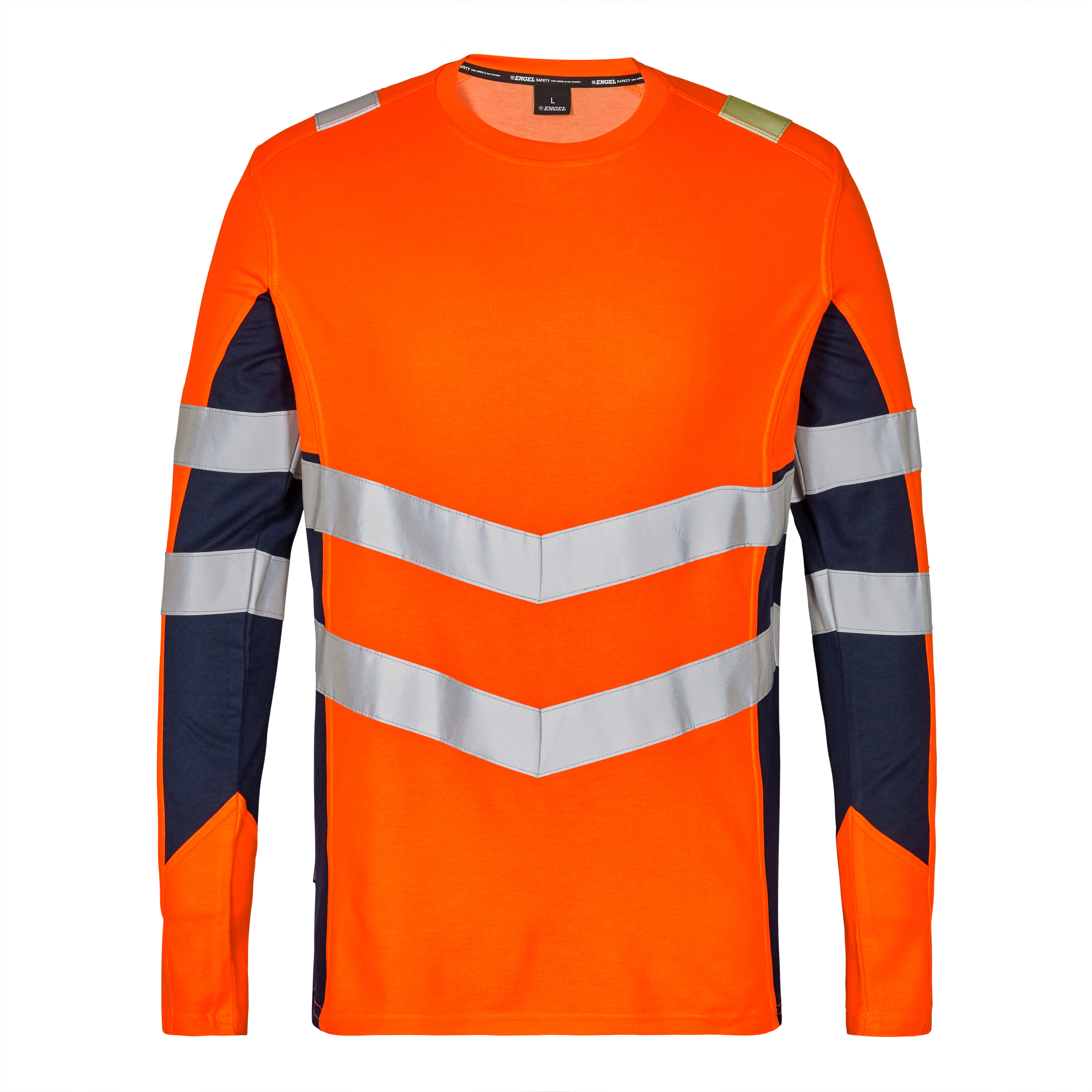 T-Shirt langarm EN 20471 Klasse 2