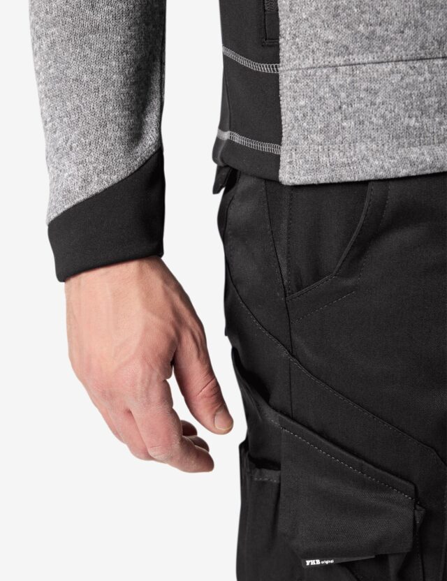 ORIGINAL FHB® Strick-Fleece Jacke CHRISTOPH