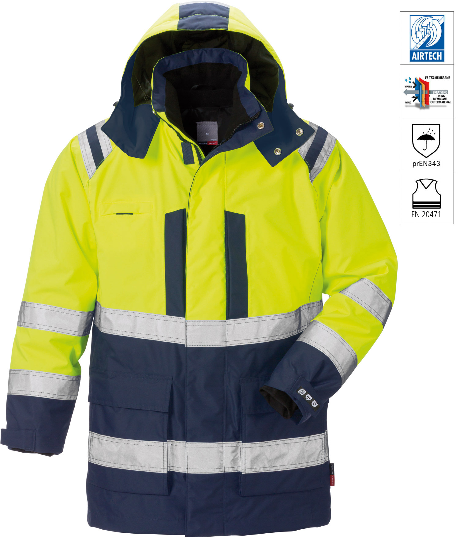 Warnschutz Winterparka AIRTECH®
