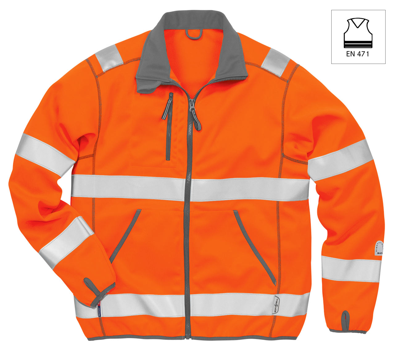 Warnschutz Softshell Jacke